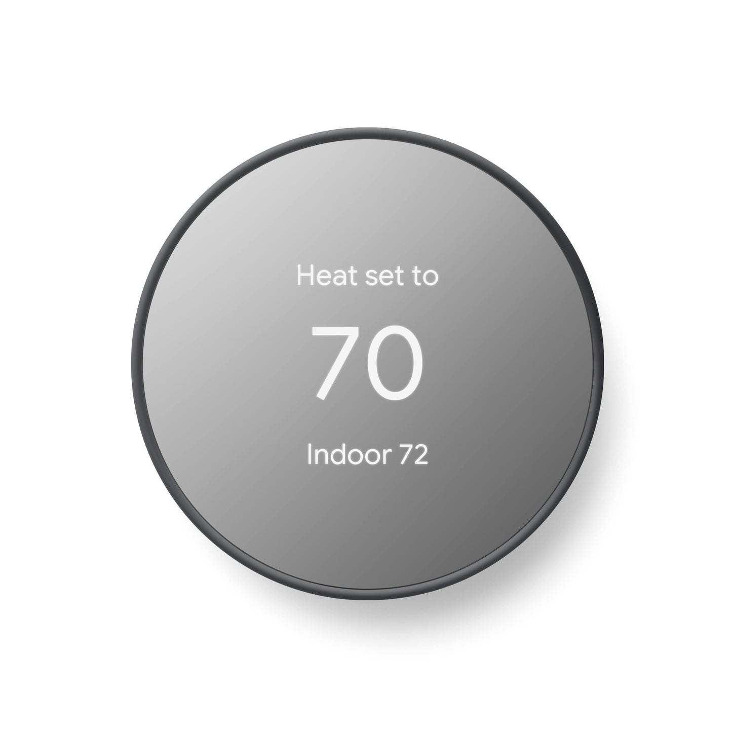 Google Nest Thermostat - Smart Thermostat for Home - Programmable Wifi Thermostat - Snow