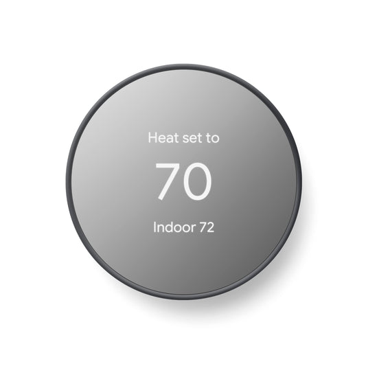 Google Nest Thermostat - Smart Thermostat for Home - Programmable Wifi Thermostat - Snow