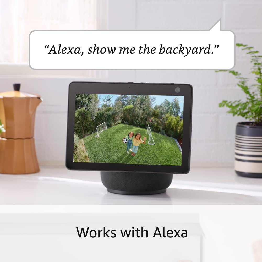 Ring Spotlight Cam Plus, Battery with extra Quick Release Battery