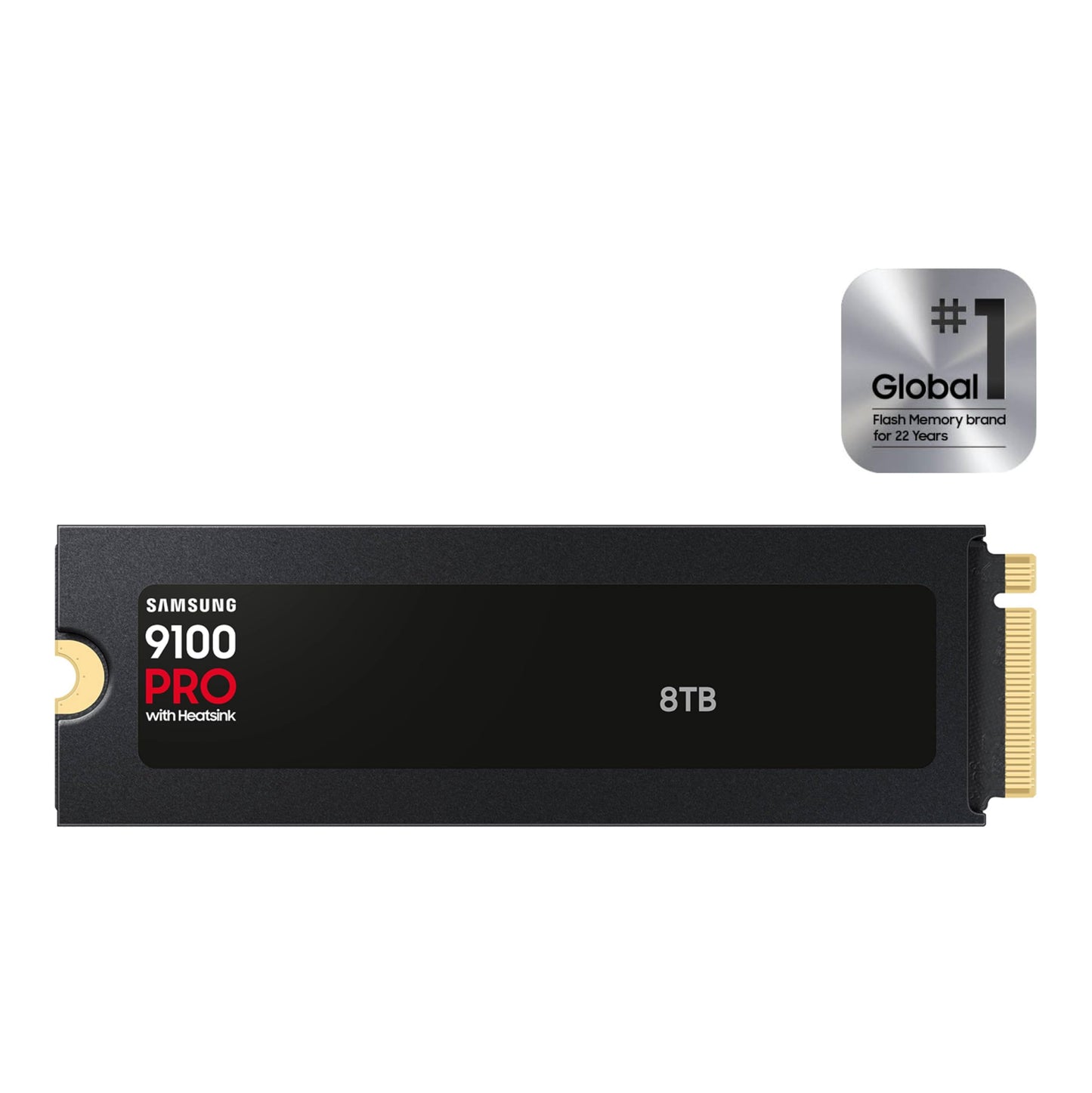 Samsung SSD 9100 PRO 4TB, PCIe 5.0x4 M.2 2280, Seq. Read Speeds Up to 14,800MB/s, Best for AI Computing, Gaming, and Heavy Duty Workstations (MZ VAP4T0B/AM)