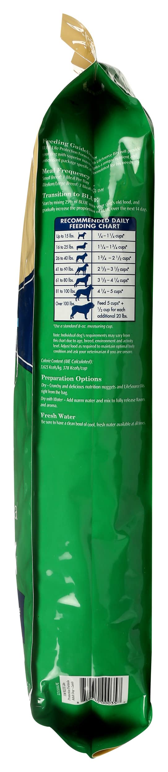 Blue Buffalo Life Protection Formula Natural Adult Small Breed Dry Dog Food, Chicken and Brown Rice 5-lb Trial Size Bag