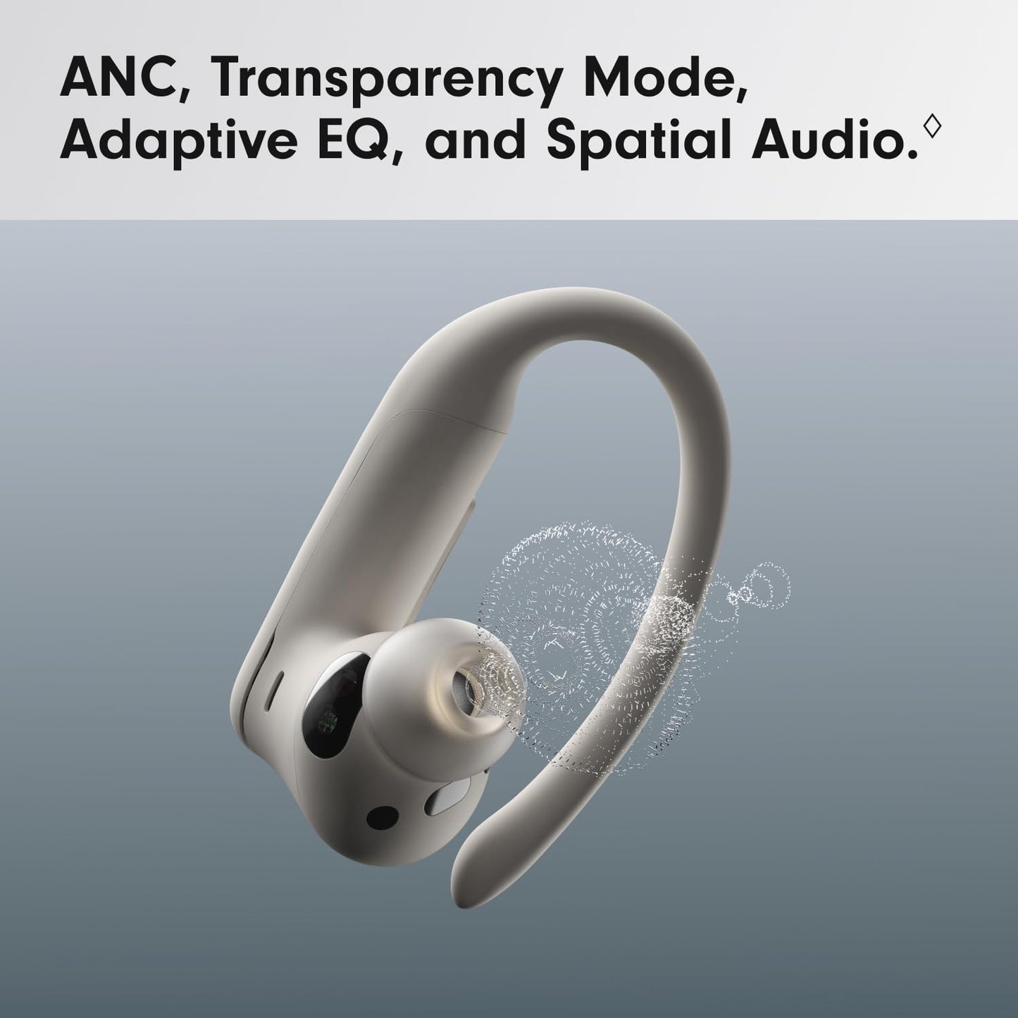 Beats Powerbeats Pro 2 - Wireless Noise Cancelling Workout Earbuds with Secure- Fit Earhooks, Up to 45-Hour Battery with Charging Case, Sweat & Water Resistant, Heart Rate Monitoring - Jet Black