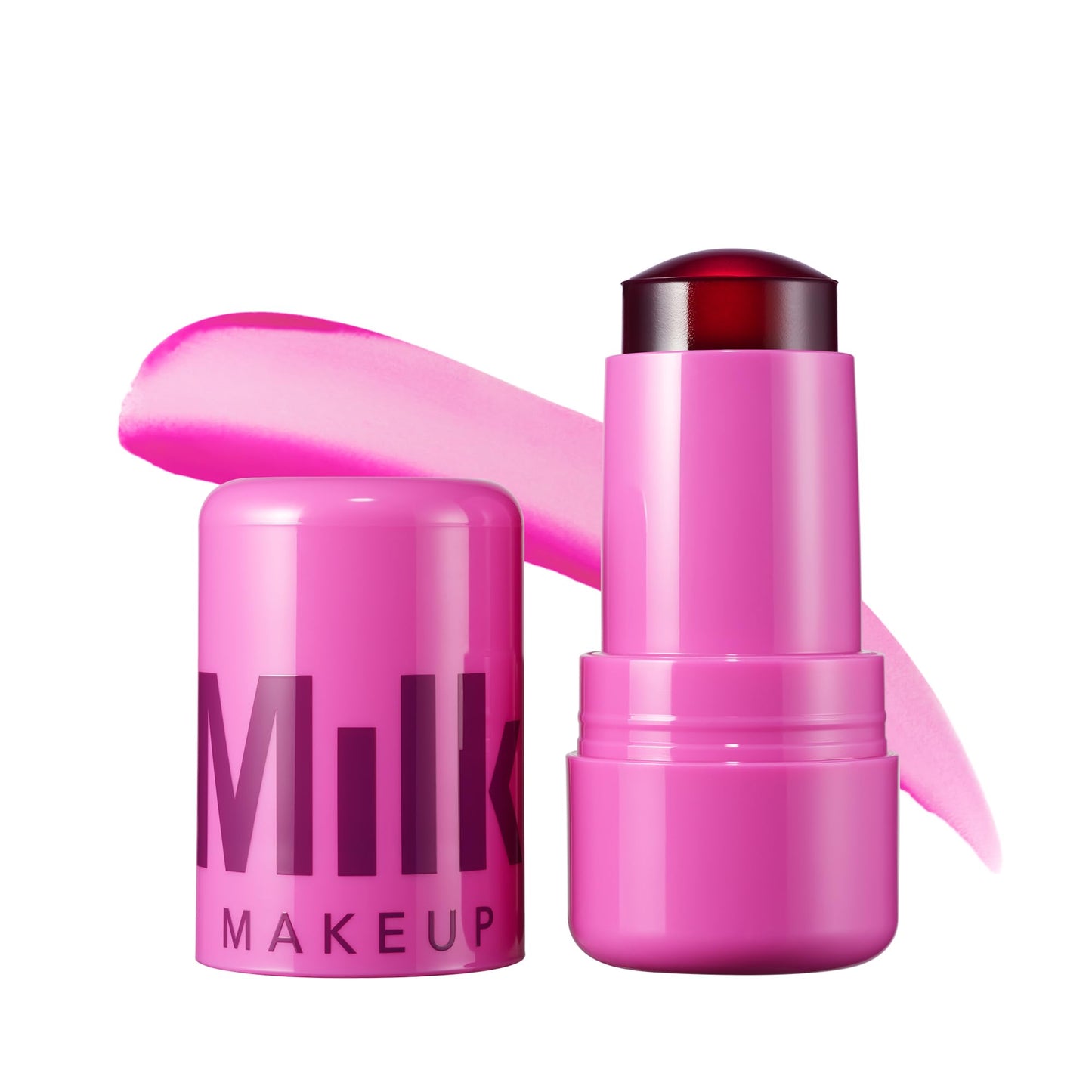 Milk Makeup Cooling Water Jelly Tint – Long-Lasting Sheer Lip + Cheek Stain with Firming Vegan Collagen + Hydrating Aloe – Transfer Proof, Buildable Lip Tint + Blush