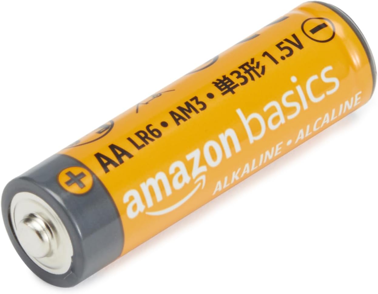 Amazon Basics 100-Pack AA Alkaline High-Performance Batteries, 1.5 Volt, 10-Year Shelf Life