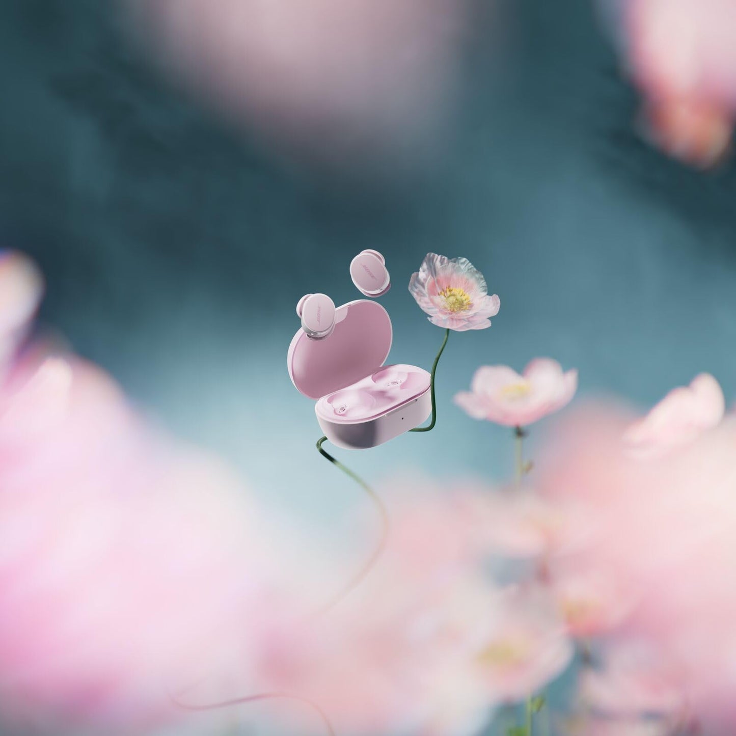 Bose QuietComfort Earbuds - True Wireless Bluetooth Earbuds with Active Noise Cancellation and Mic, USB-C Charging, IPX4 Rating, Up to 8.5 Hours of Playtime, Twilight Blue - Limited Edition Color