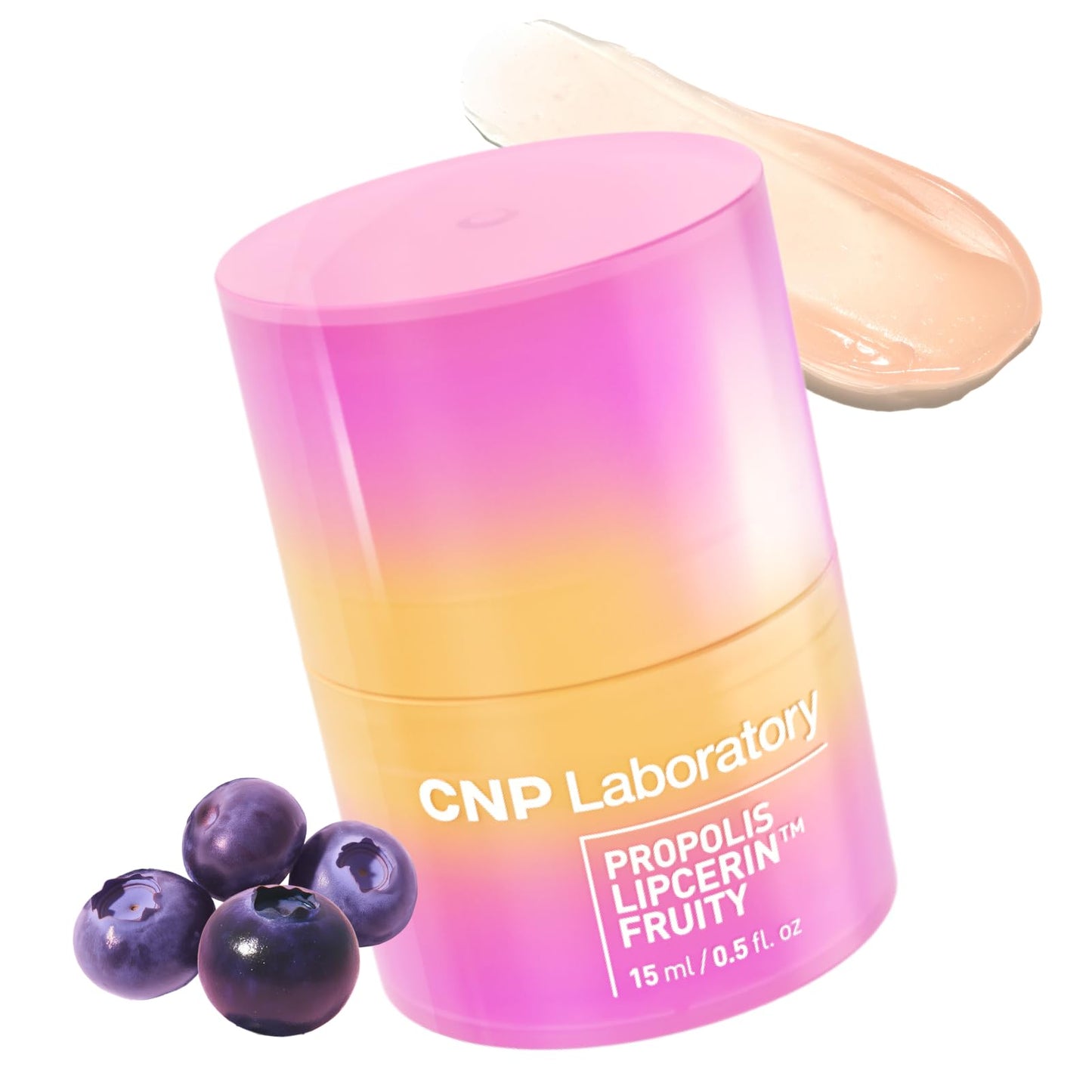 CNP Honey Lip Butter - Propolis Lipcerin™ 01 Original, Hydrating Overnight Manuka Lip Balm & Mask, 12hr Long-Lasting Moisture, Stocking Stuffers, Gifts for Women, 0.5 fl.oz.