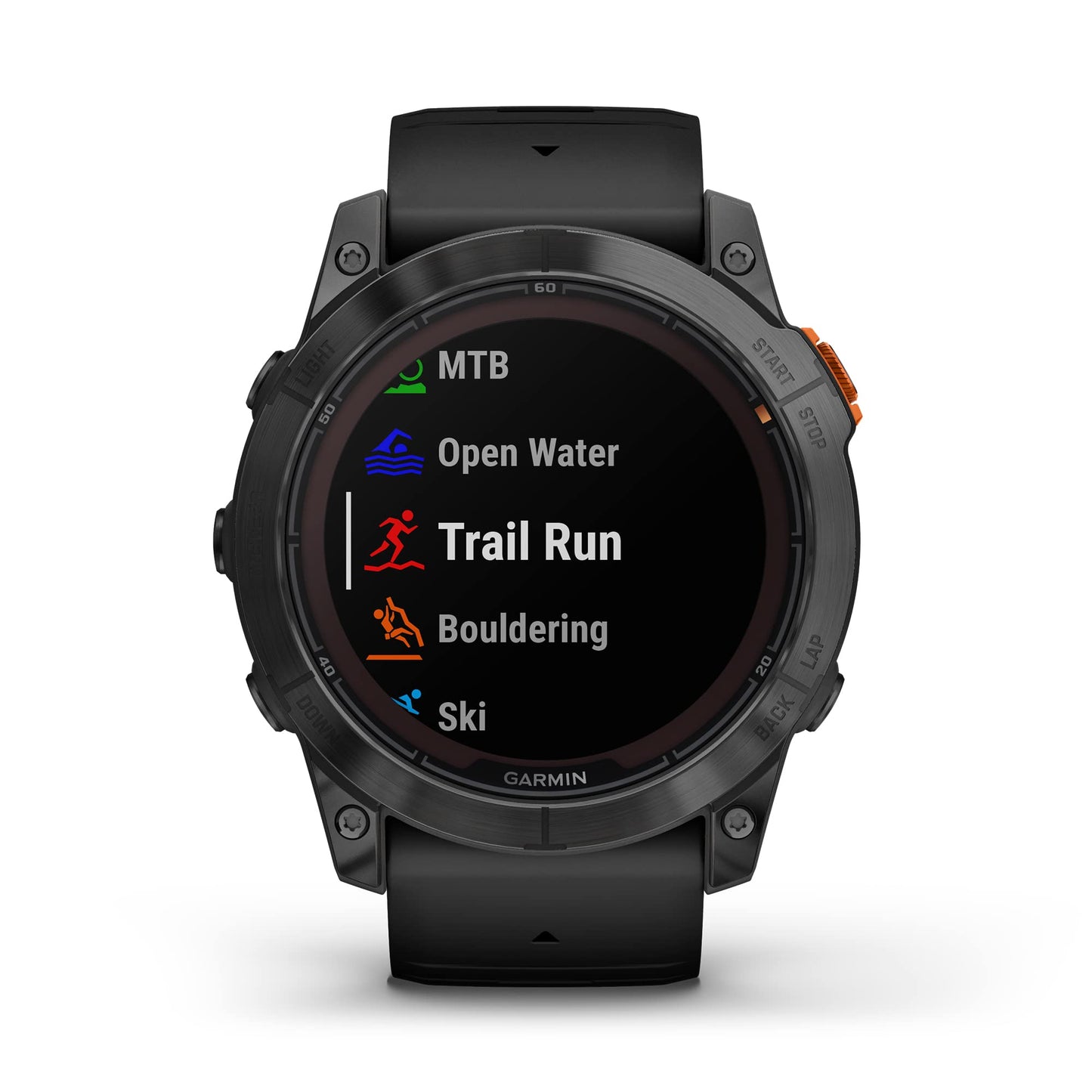 Garmin fēnix 7 Pro Sapphire Solar, Multisport GPS Smartwatch, Built-in Flashlight, Solar Charging Capability, Black