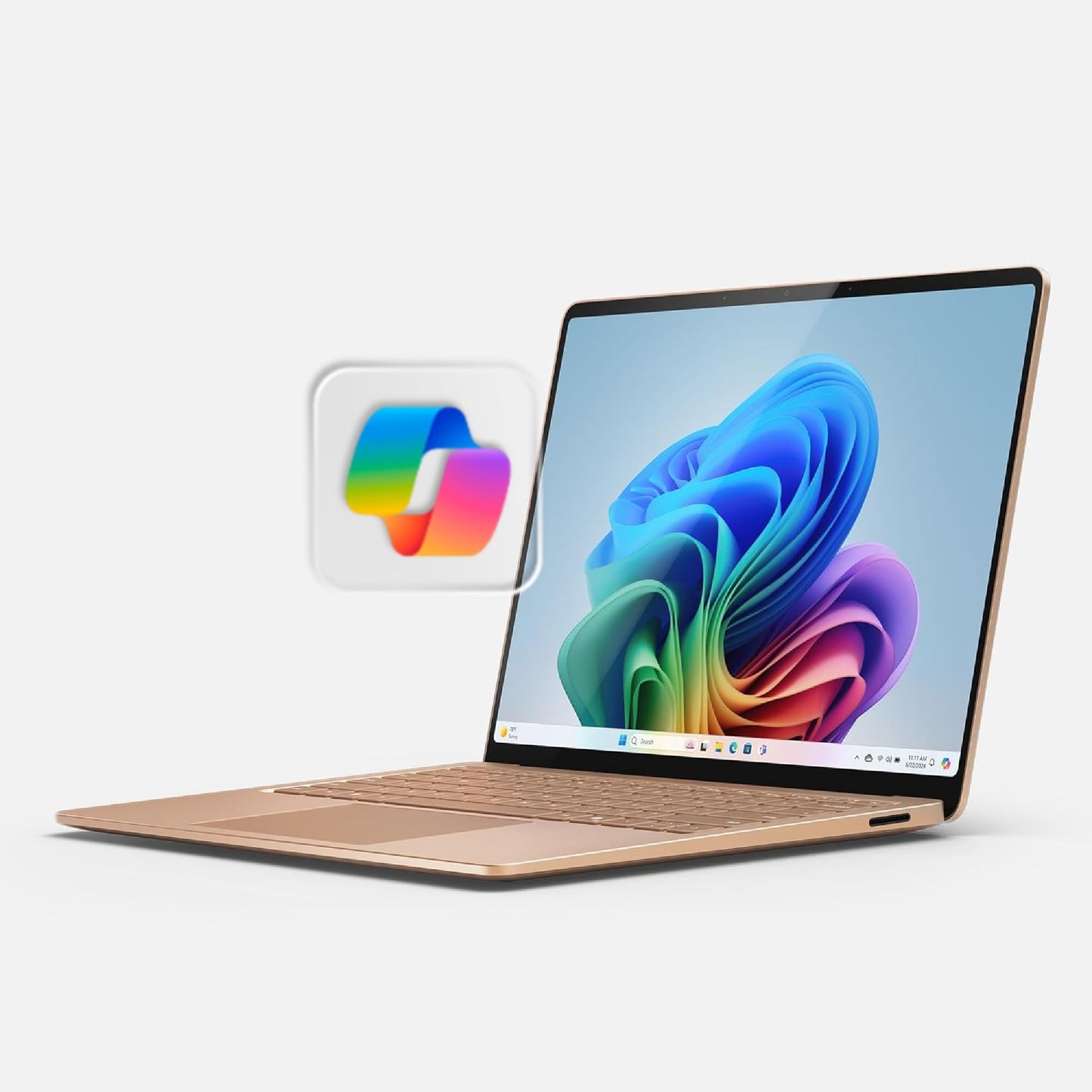 Microsoft Surface Laptop (2024), Windows 11 Copilot+ PC, 15" Touchscreen Display, Snapdragon X Elite (12 core), 32GB RAM, 1TB SSD Storage, Black