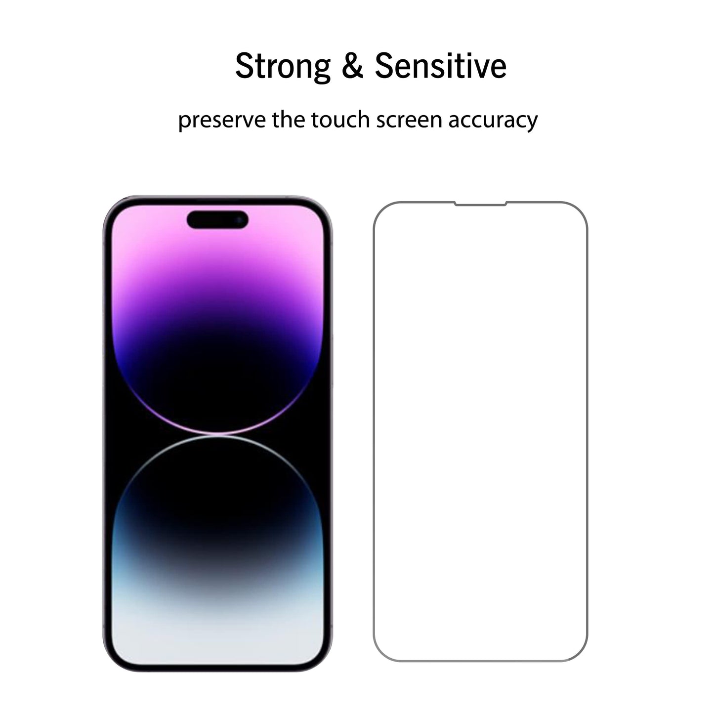 Ailun 3 Pack Screen Protector for iPhone 17 Pro Max [6.9 inch] with Installation Frame, Tempered Glass, Sensor Protection, Dynamic Island Compatible, Case Friendly