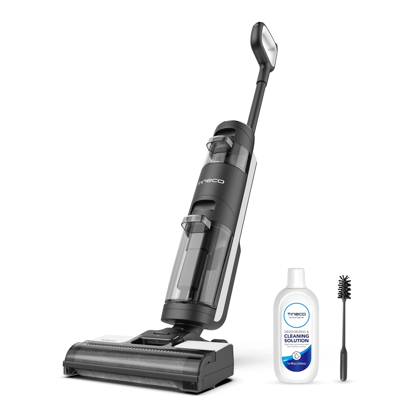 Tineco iFLOOR 3 Breeze Complete Wet Dry Vacuum Cordless Floor Cleaner and Mop One-Step Cleaning for Hard Floors