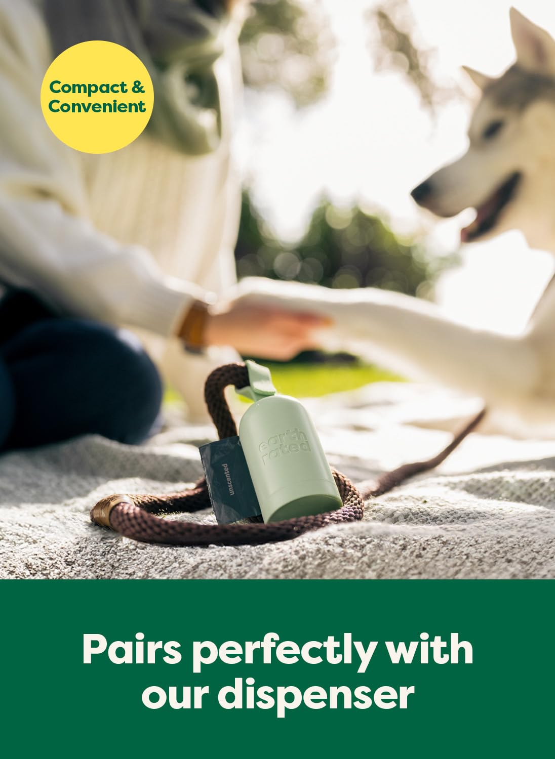 Earth Rated Poop Bags for Dogs, Guaranteed Leak Proof and Extra Thick Waste Bag Refill Rolls, Lavender Scented, 270 Bags