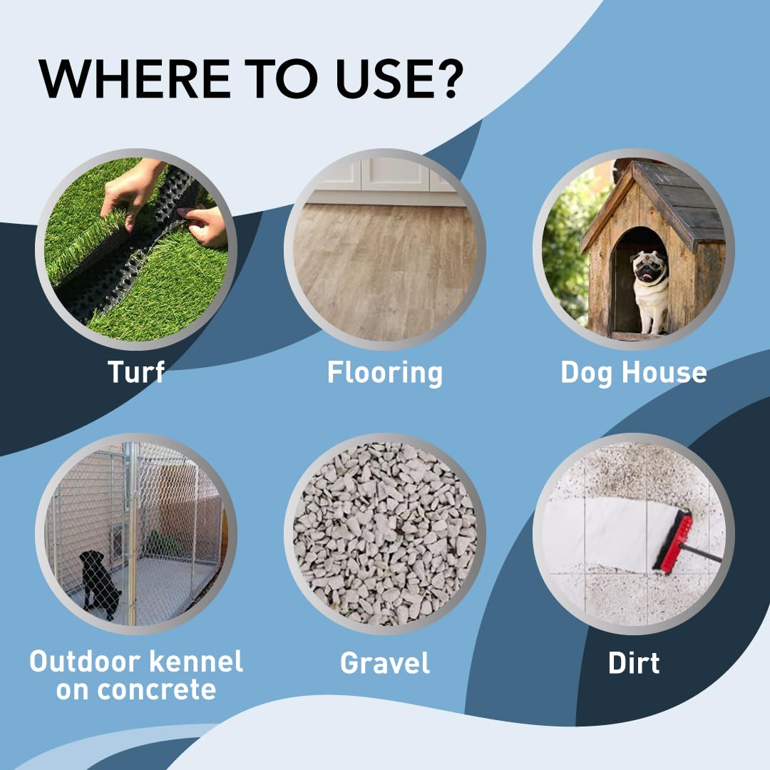 Odorcide K.O.E Kennel Odor Eliminator Concentrate – For Cages, Runs & More – For Home & Kennel w/Safe, Non-Enzymatic Formula (Fresh Scent, 16 oz)