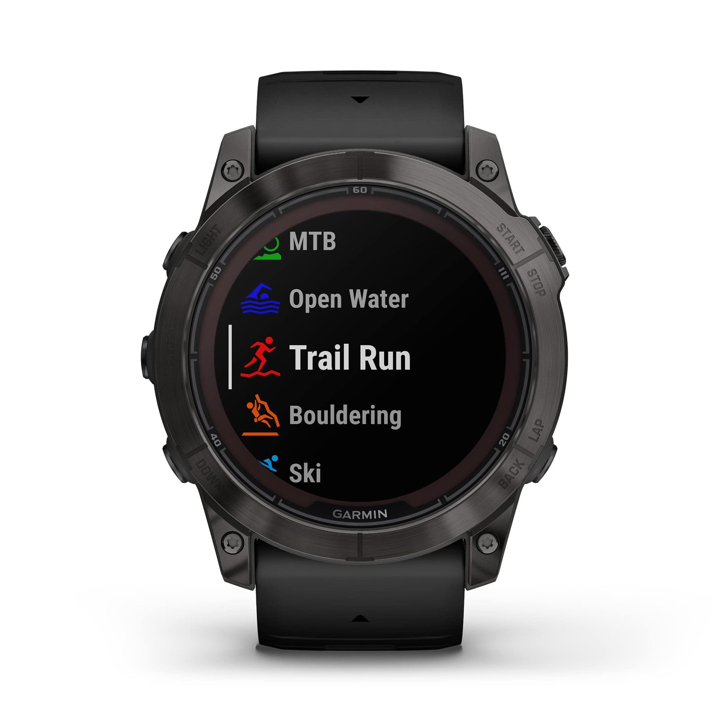 Garmin fēnix 7 Pro Sapphire Solar, Multisport GPS Smartwatch, Built-in Flashlight, Solar Charging Capability, Black