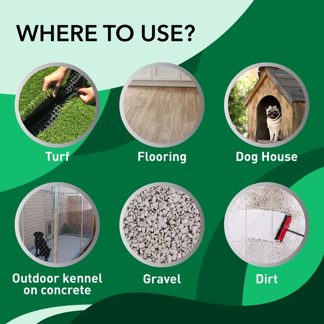 Odorcide K.O.E Kennel Odor Eliminator Concentrate – For Cages, Runs & More – For Home & Kennel w/Safe, Non-Enzymatic Formula (Fresh Scent, 16 oz)