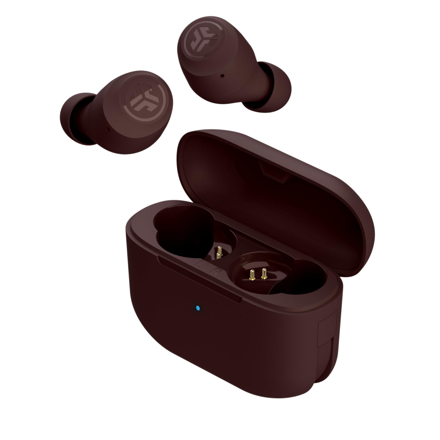 JLab Go Air Pop+ True Wireless Earbuds, in Ear Headphones, Bluetooth Earphones, 35H Playtime Ear Buds, Bluetooth Earbuds with Microphone, USB-C Charging Case, Dual Connect, EQ3 Sound, Black