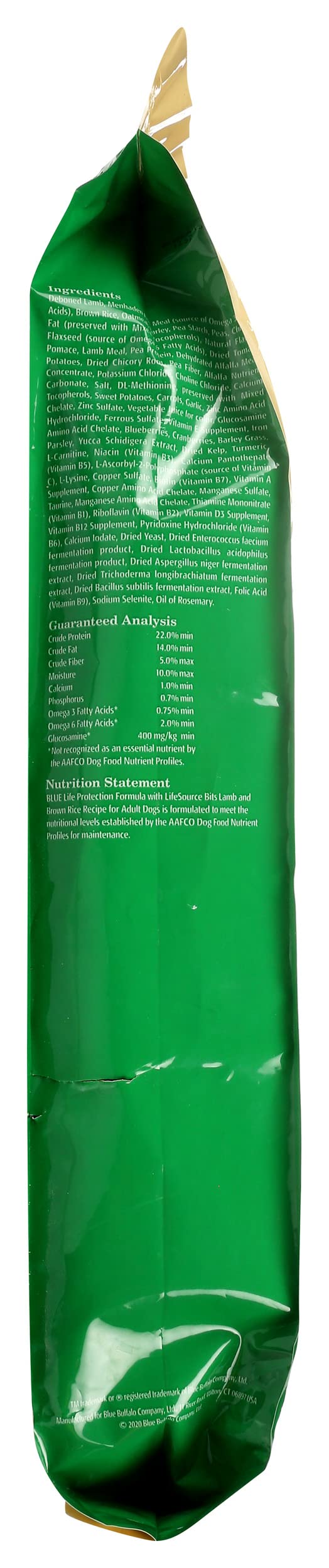 Blue Buffalo Life Protection Formula Natural Adult Small Breed Dry Dog Food, Chicken and Brown Rice 5-lb Trial Size Bag