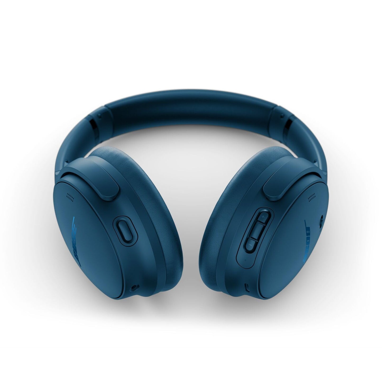 Bose QuietComfort Headphones - Wireless Bluetooth Headphones, Active Over Ear Noise Cancelling and Mic, USB-C Charging, Deep Bass, Up to 24 Hours of Playtime, Twilight Blue - Limited Edition Color