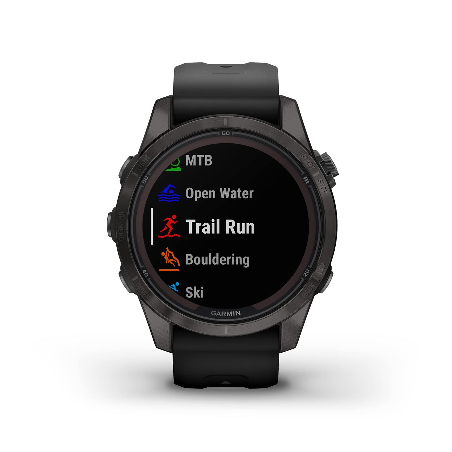 Garmin fēnix 7 Pro Sapphire Solar, Multisport GPS Smartwatch, Built-in Flashlight, Solar Charging Capability, Black