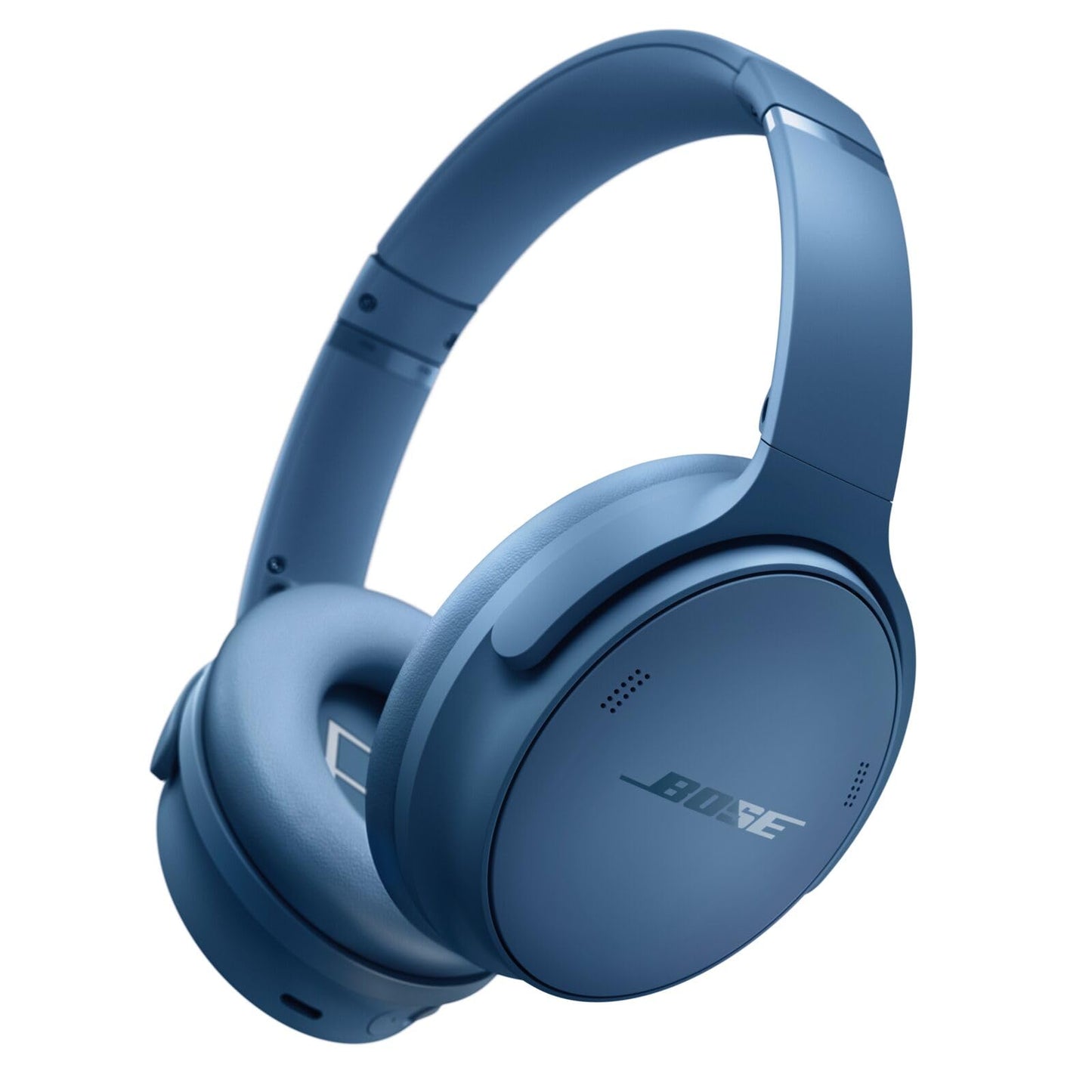 Bose QuietComfort Headphones - Wireless Bluetooth Headphones, Active Over Ear Noise Cancelling and Mic, USB-C Charging, Deep Bass, Up to 24 Hours of Playtime, Twilight Blue - Limited Edition Color