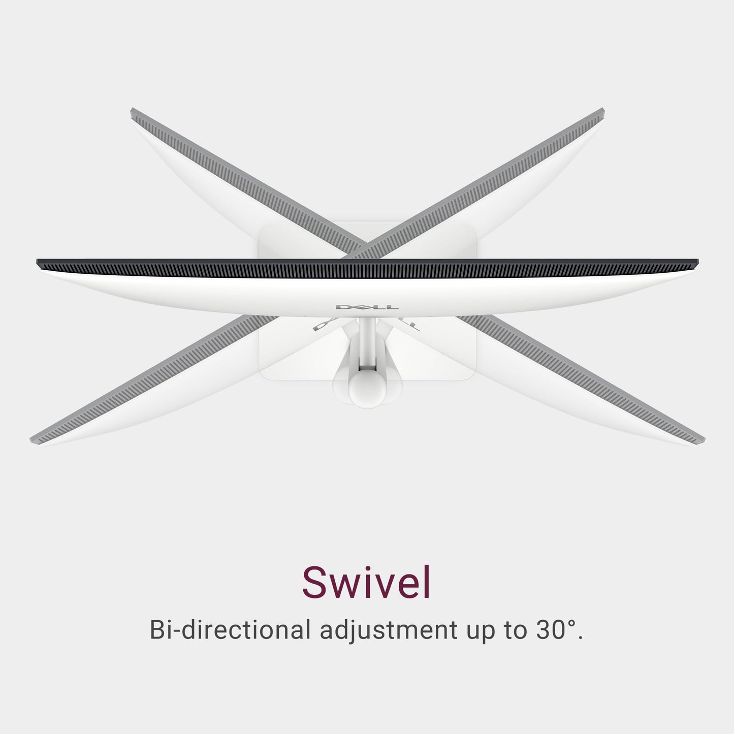 Dell 27 Plus 4K USB-C Monitor - S2725QC - 27-inch 4K (3840 x 2160) 120Hz 16:9 Display, AMD FreeSync Premium, sRGB 99%, Integrated Speakers, 1500:1 Contrast Ratio, Comfortview Plus - Ash White