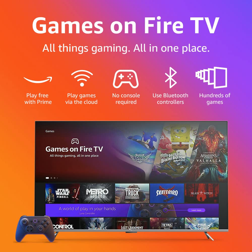 Amazon Fire TV 75" Omni Series, 4K UHD smart TV with Dolby Vision, hands-free with Alexa