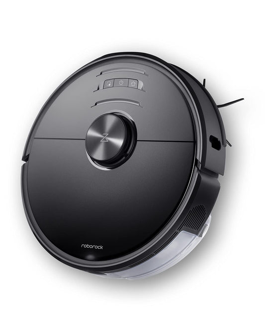 roborock Q7 M5+ Robot Vacuum and Mop, Upgraded from Q5 Max+, Up to 7-9 Weeks Self-Empty, 10000Pa Suction, Dual Anti-Tangle System for Pet Hair & Carpet, PreciSense LiDAR Navigation, App Control, Black