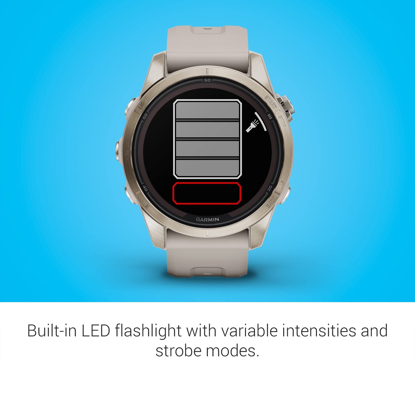 Garmin fēnix 7 Pro Sapphire Solar, Multisport GPS Smartwatch, Built-in Flashlight, Solar Charging Capability, Black