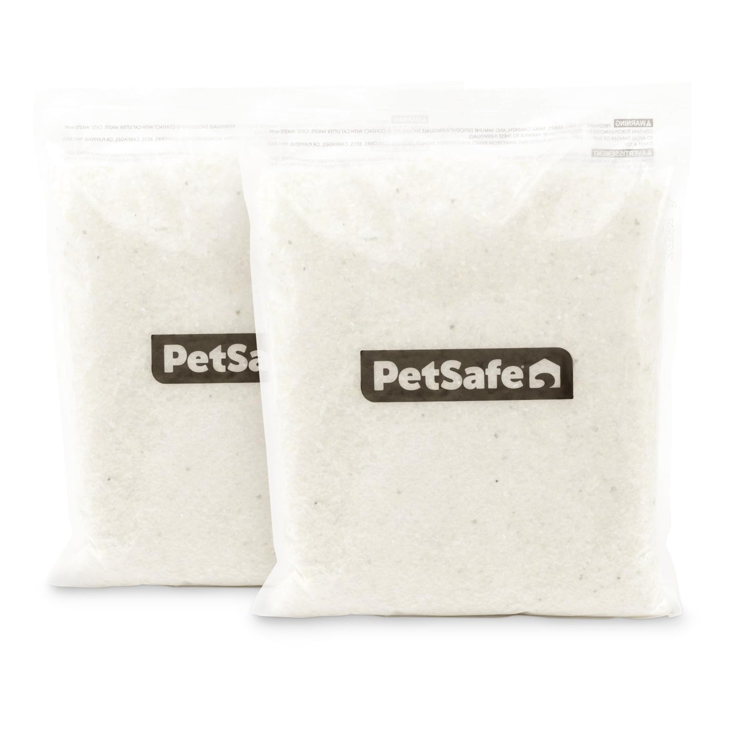 PetSafe ScoopFree Premium Crystal Cat Litter - Outperforms Clay Litter - Refill Packs - Reusable Tray Compatible - Fresh Scent - 4.3 lb Bags - 2 Pack