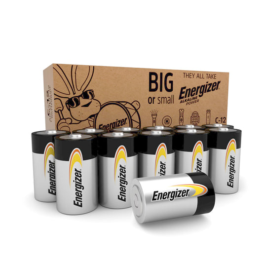 Energizer AA Batteries Alkaline Power, 32 Count Alkaline Double A Battery Pack