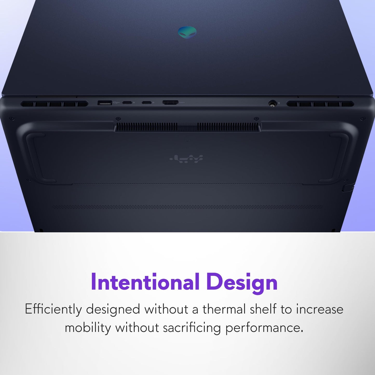 Alienware 16 Aurora Gaming Laptop AC16250-16" WQXGA 120Hz Display, Intel Core 7-240H Processor, 16GB DDR5 RAM, 1TB SSD, NVIDIA GeForce RTX 5050 8GB Graphics, Windows 11 Home, Onsite Service - Blue