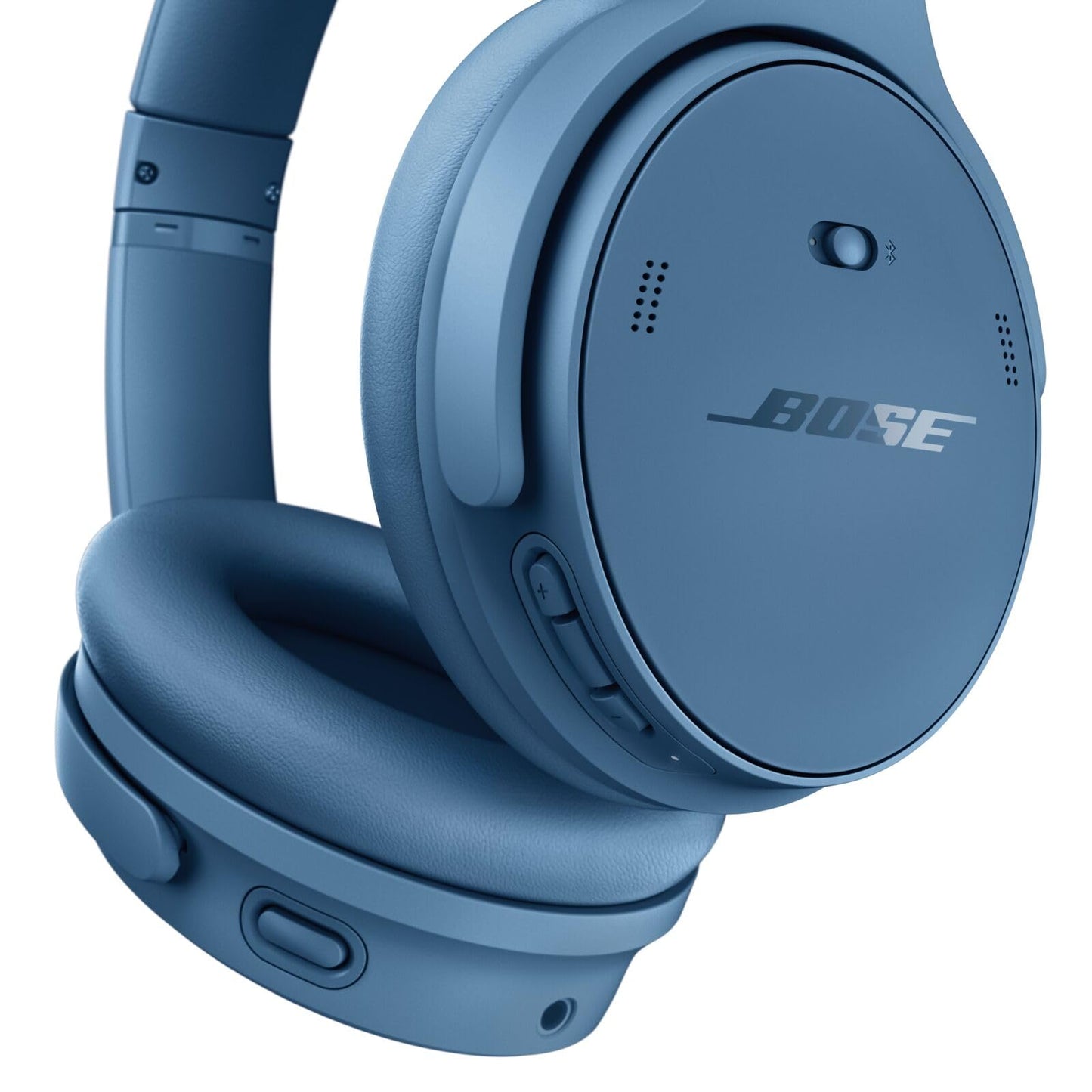 Bose QuietComfort Headphones - Wireless Bluetooth Headphones, Active Over Ear Noise Cancelling and Mic, USB-C Charging, Deep Bass, Up to 24 Hours of Playtime, Twilight Blue - Limited Edition Color
