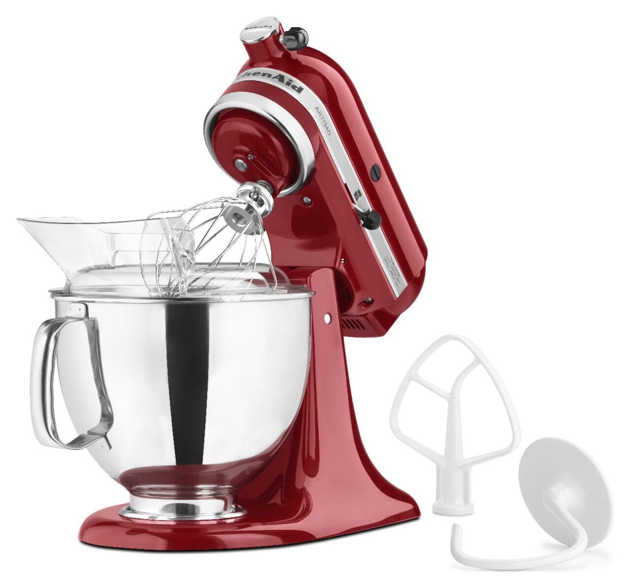 KitchenAid Artisan Series 5 Quart Tilt Head Stand Mixer with Pouring Shield KSM150PS, Dried Rose