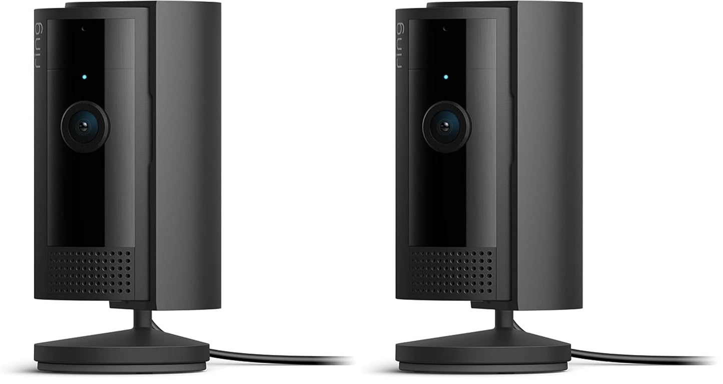 Ring Indoor Cam — Home or business security in 1080p HD video, White