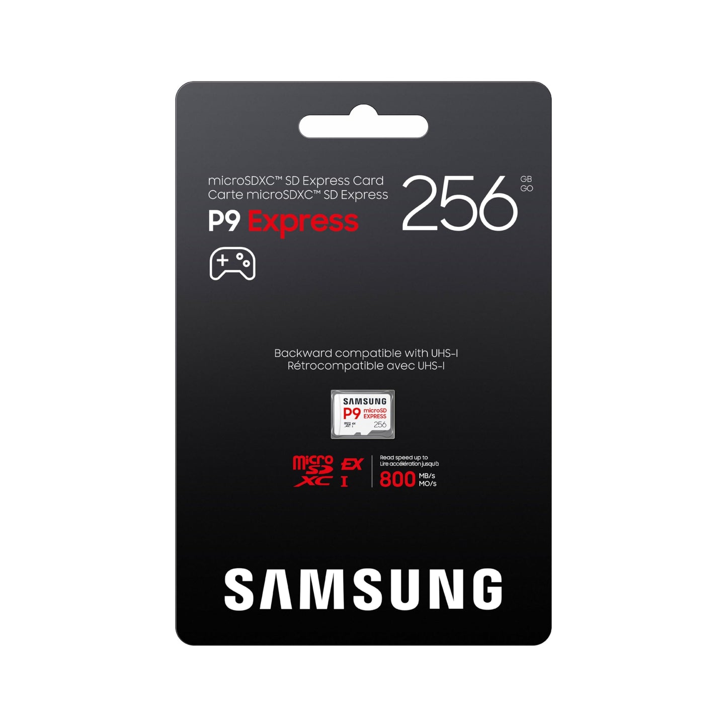 Samsung P9 Express microSD Express Card, 512GB microSDXC Memory Card, Up to 800 MB/s, for Nintendo-Switch ™ 2, (MB MK512T/AM)
