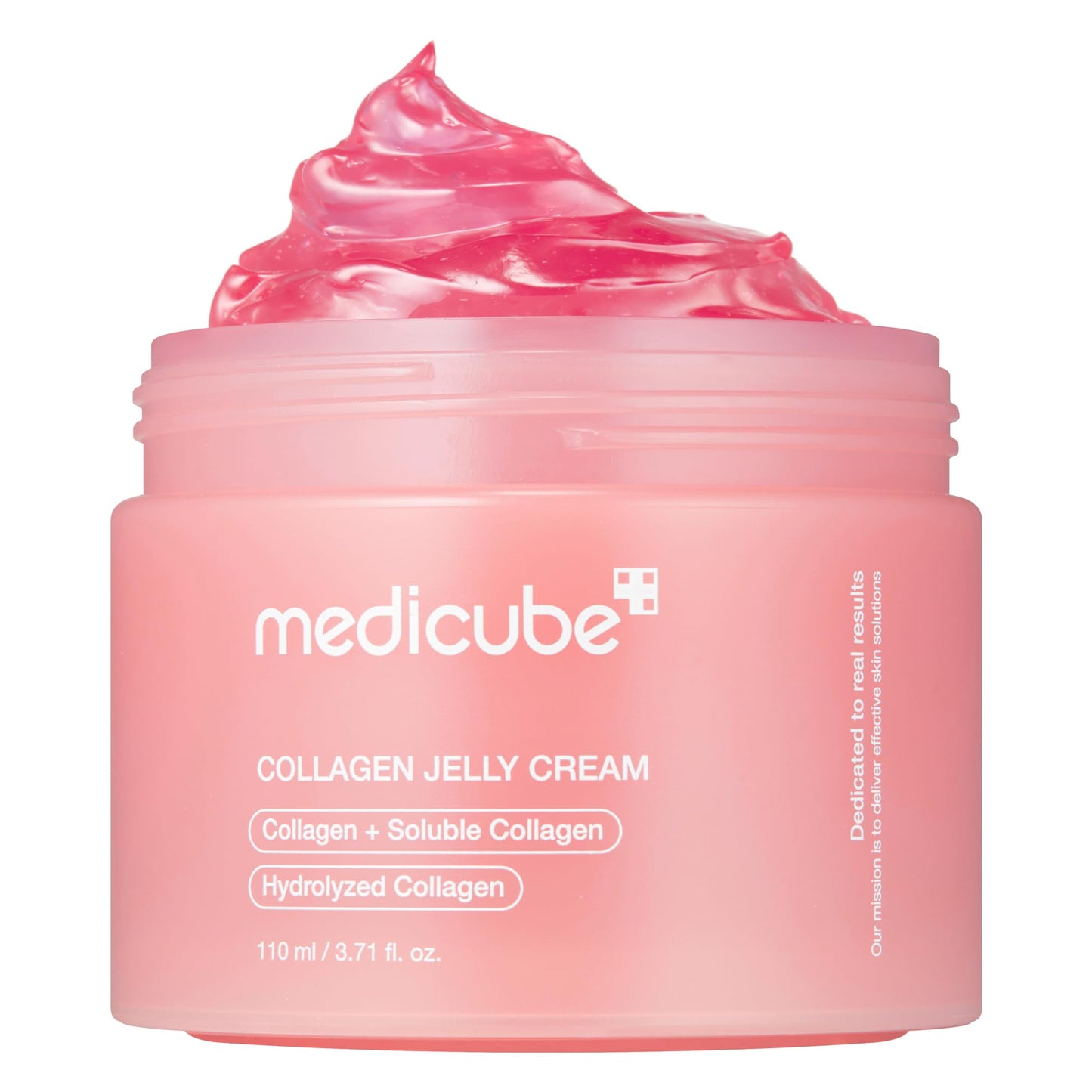 medicube Collagen Jelly Cream- Niacinamide & Freeze-Dried Hydrolyzed Collagen-Boosts skin barrier hydration & gives 24h Glow & Firmer looking skin | No artificial color, Korean skincare (3.71 fl.oz.)