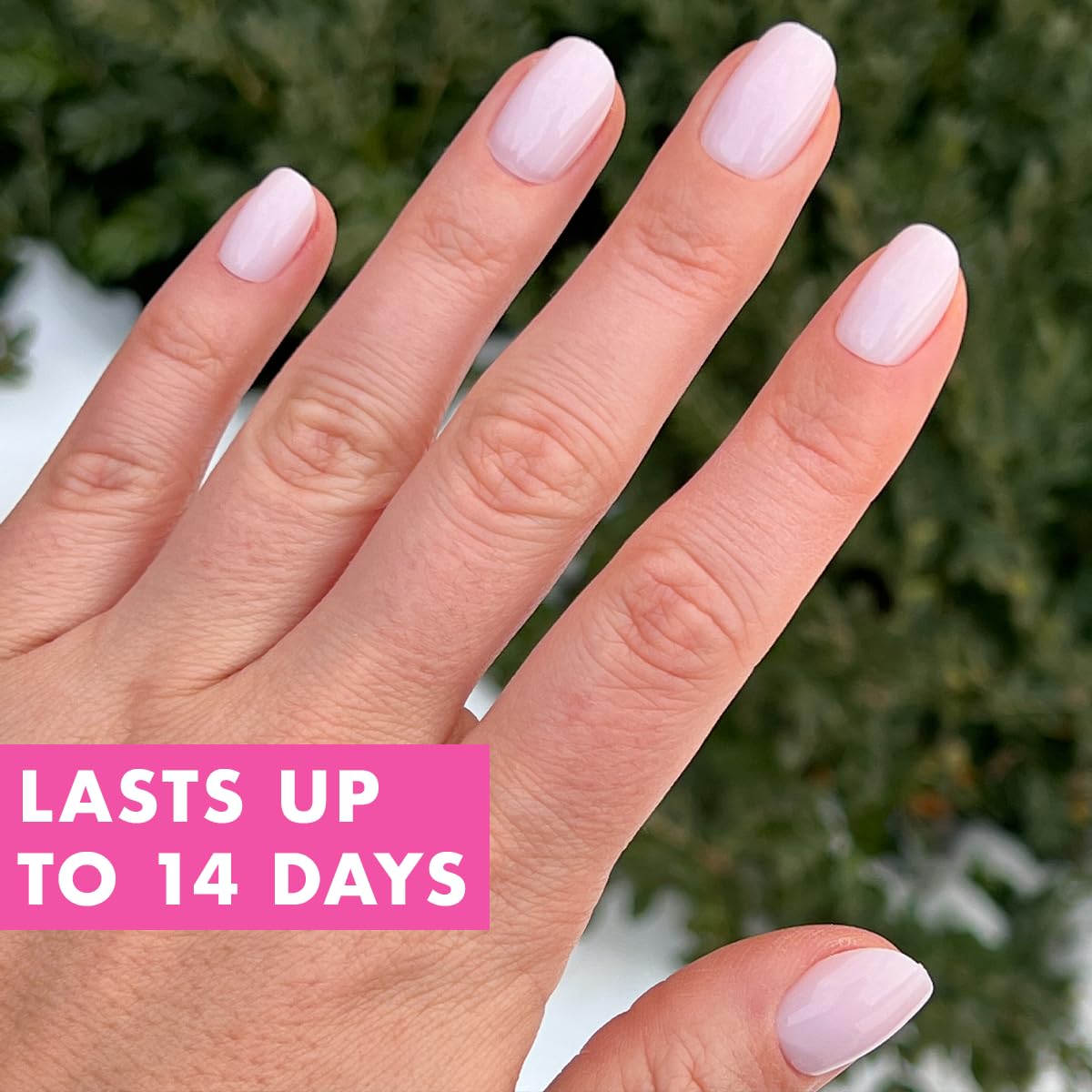 Olive & June Instant Mani Press On Nails (Glue) | 42 Fake Nails, 21 Sizes | Non-Toxic, Long-Lasting | Recycled Materials | Realistic Look