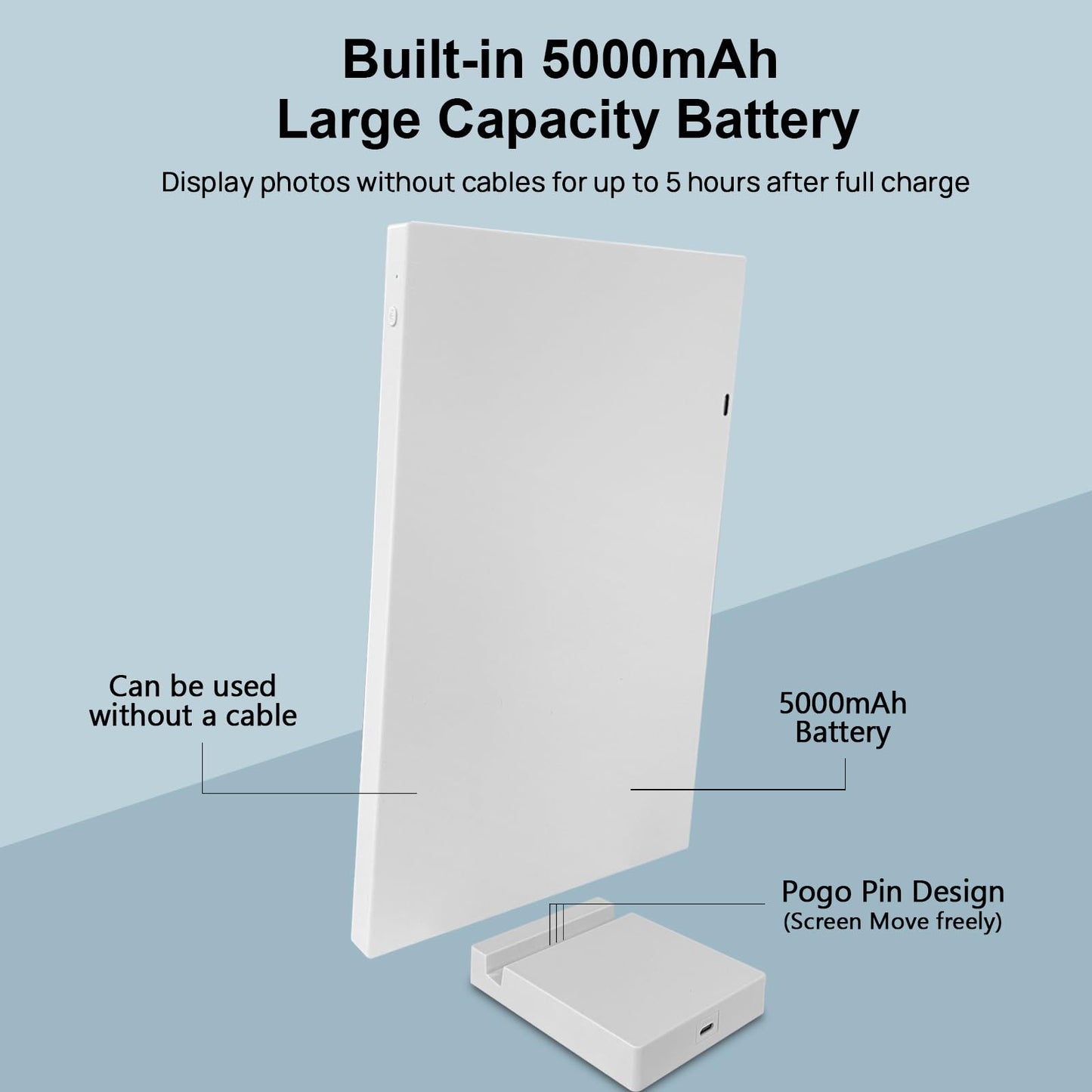 32GB FRAMEO 10.1 Inch Smart WiFi Digital Photo Frame 1280x800 IPS LCD Touch Screen, Auto-Rotate Portrait and Landscape, Built in 32GB Memory, Share Moments Instantly via Frameo App from Anywhere