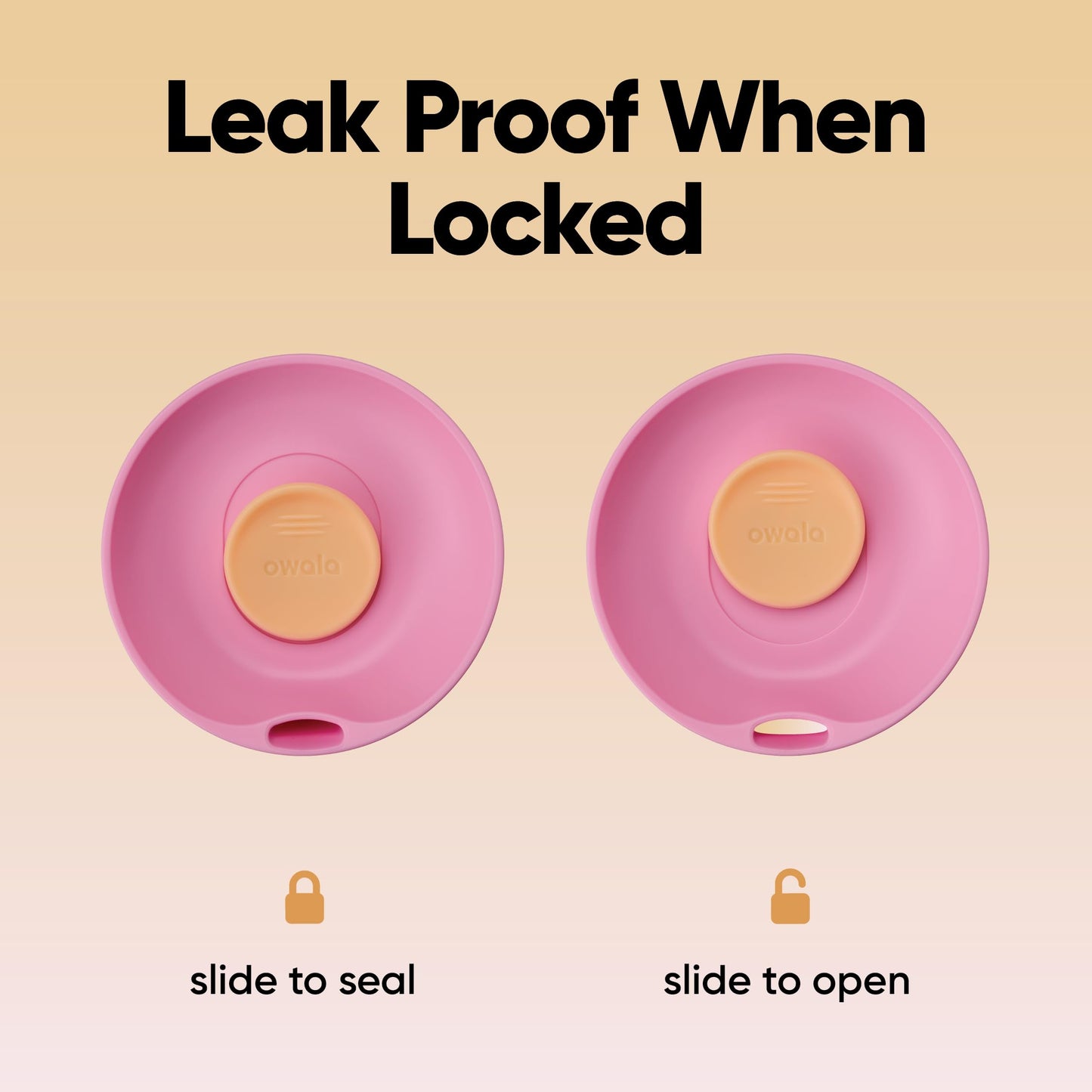 Owala SmoothSip Slider Insulated Stainless Steel Coffee Tumbler, Reusable Iced Coffee Cup, Hot Coffee Travel Mug, BPA Free 12 oz, Grey/Green (Sour Apple)