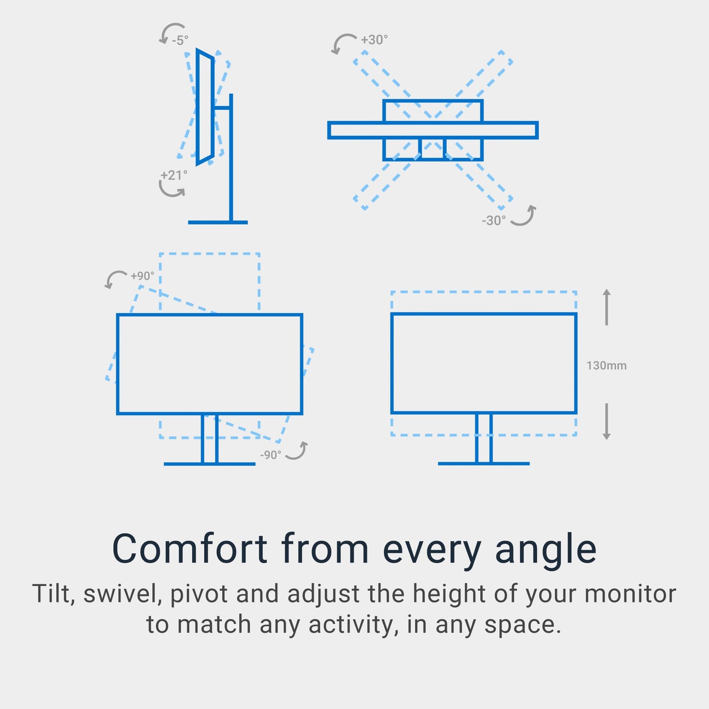 Dell 27 Plus 4K USB-C Monitor - S2725QC - 27-inch 4K (3840 x 2160) 120Hz 16:9 Display, AMD FreeSync Premium, sRGB 99%, Integrated Speakers, 1500:1 Contrast Ratio, Comfortview Plus - Ash White