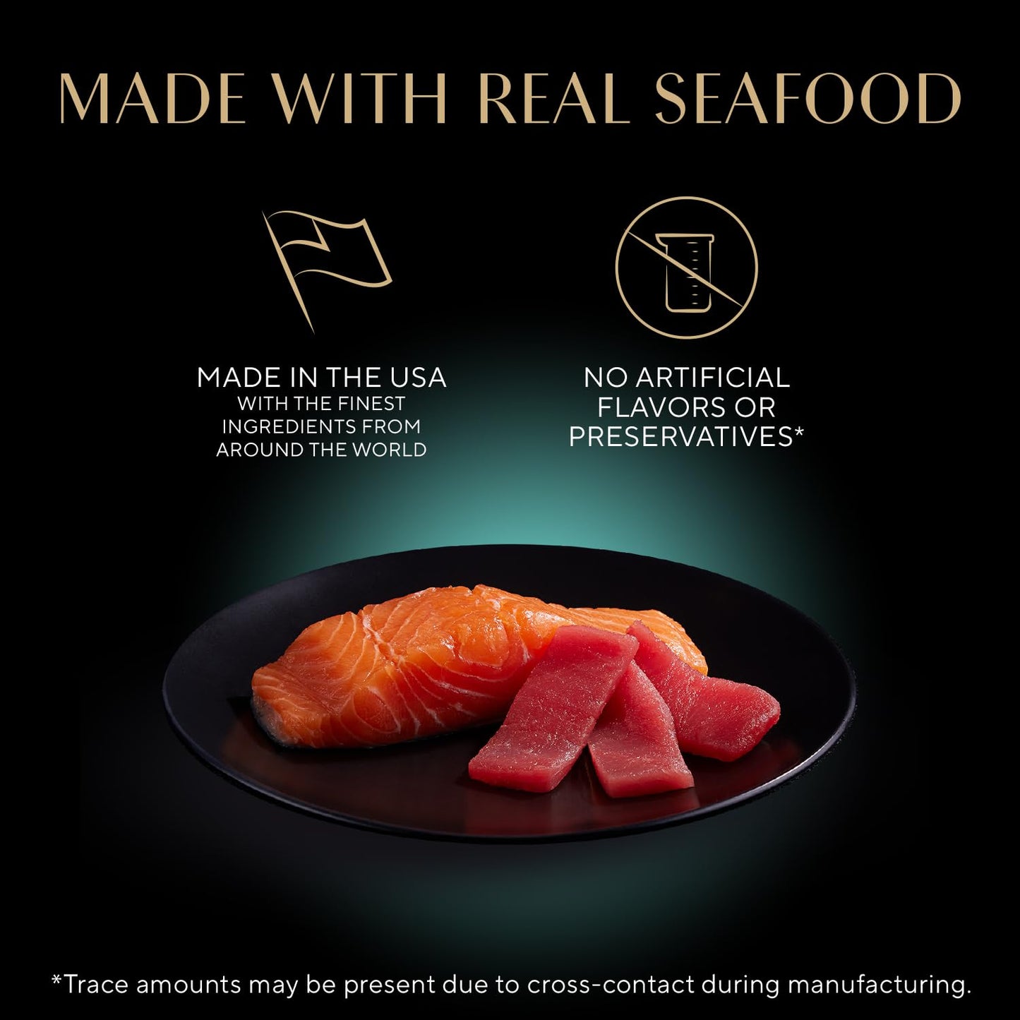 Sheba Perfect Portions Wet Cat Food Cuts in Gravy, Roasted Chicken Entree, with Sustainable Salmon, Tender Turkey Entree, 2.6 oz. Twin-Pack Trays (24 Count, 48 Servings)