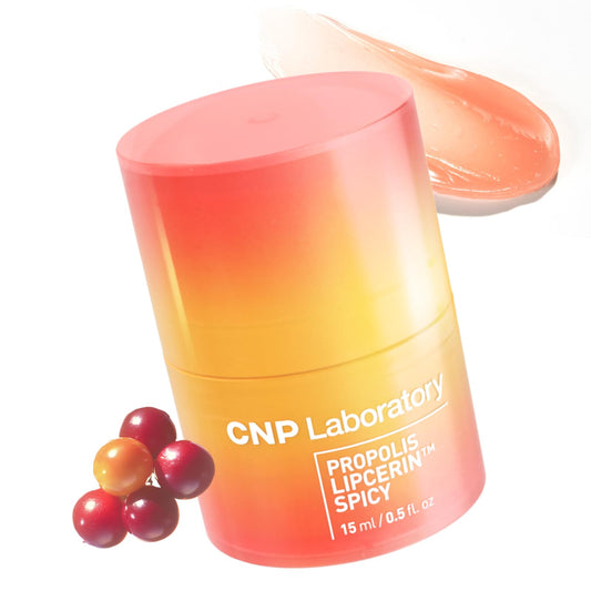 CNP Honey Lip Butter - Propolis Lipcerin™ 01 Original, Hydrating Overnight Manuka Lip Balm & Mask, 12hr Long-Lasting Moisture, Stocking Stuffers, Gifts for Women, 0.5 fl.oz.