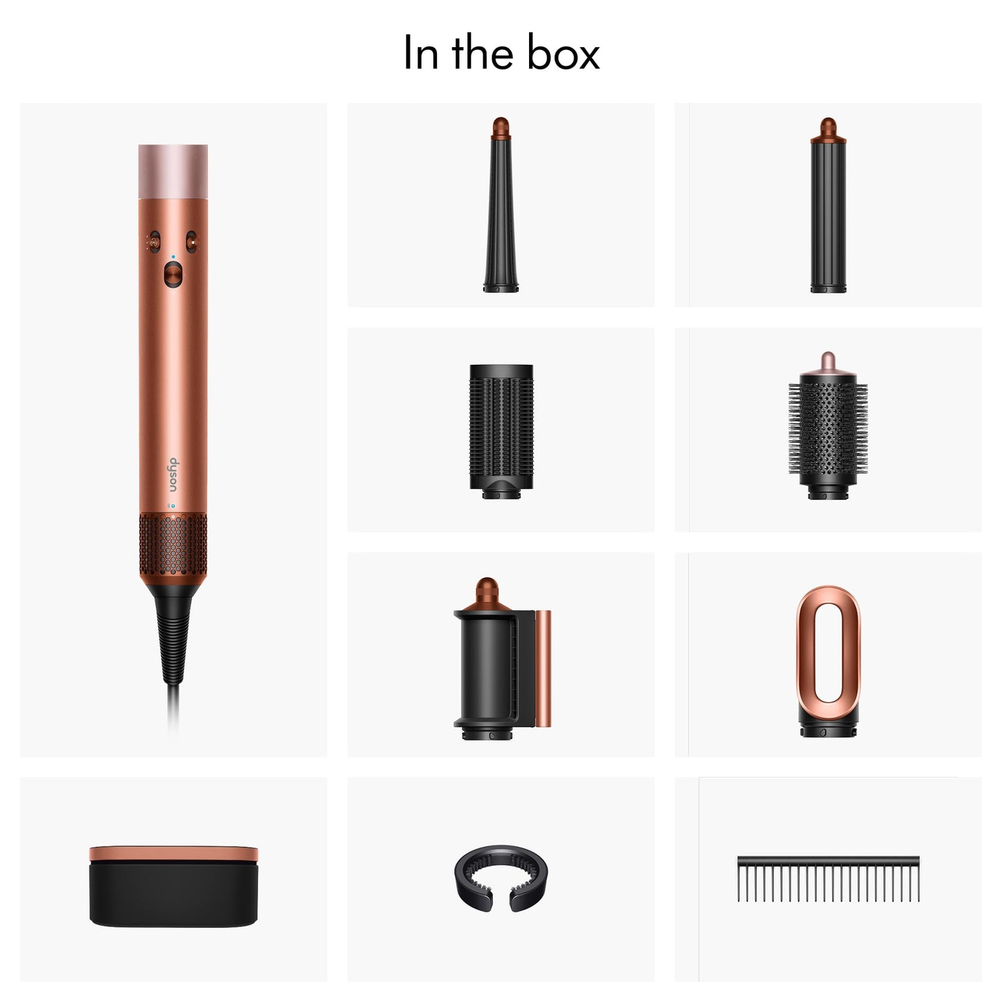 Dyson Airwrap i.d.™ Multi-Styler, Allure Winner, Bluetooth Connected, No Heat Damage, 6-in-1 Versatility, Intelligent Hair Styler