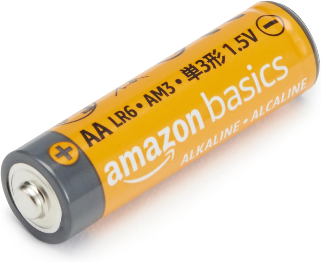 Amazon Basics 100-Pack AA Alkaline High-Performance Batteries, 1.5 Volt, 10-Year Shelf Life