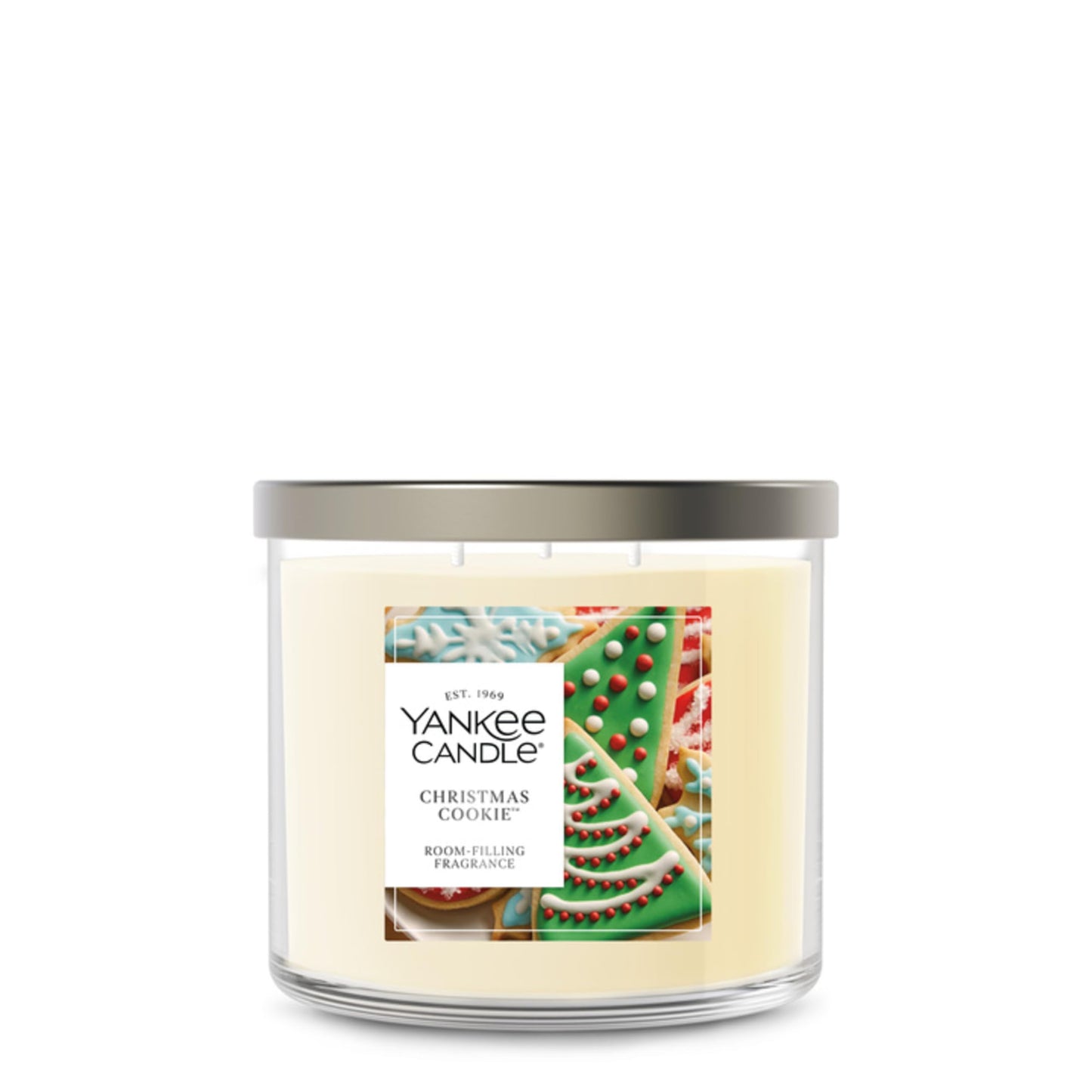 Yankee Candle Christmas Cookie, Scented Candle, 22oz Large Jar with up to 150 Hour Burn Time, Giftable, Holidays