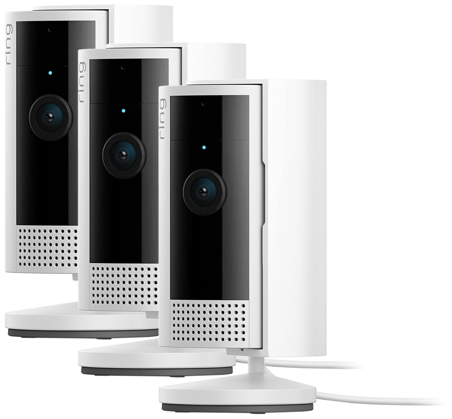 Ring Indoor Cam — Home or business security in 1080p HD video, White