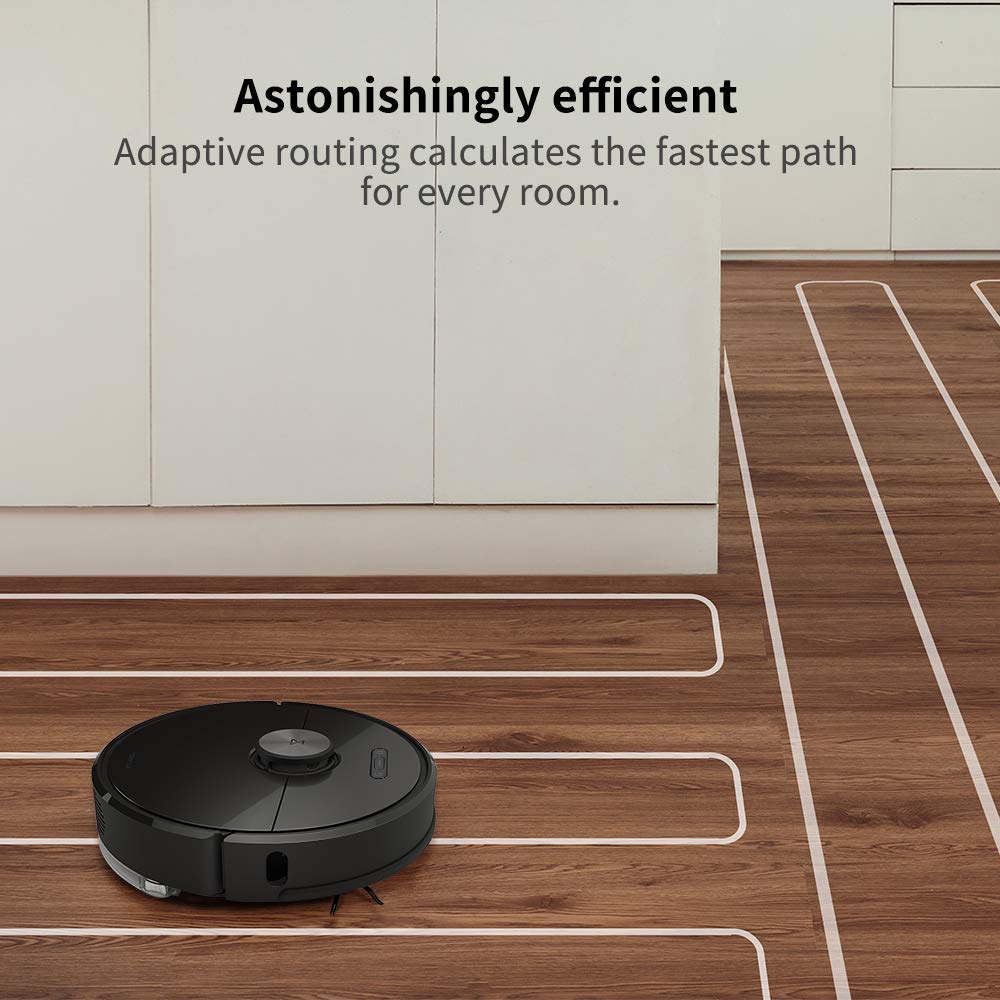 roborock Q10 S5+ Robot Vacuum and Mop, 10,000Pa Suction, Upgraded from Q8 max+, 70 Days Self-Emptying, Obstacle Avoidance, Sonic Mopping, Dual Anti-Tangle Design, Auto Mop Lifting, Ideal for Pet Hair