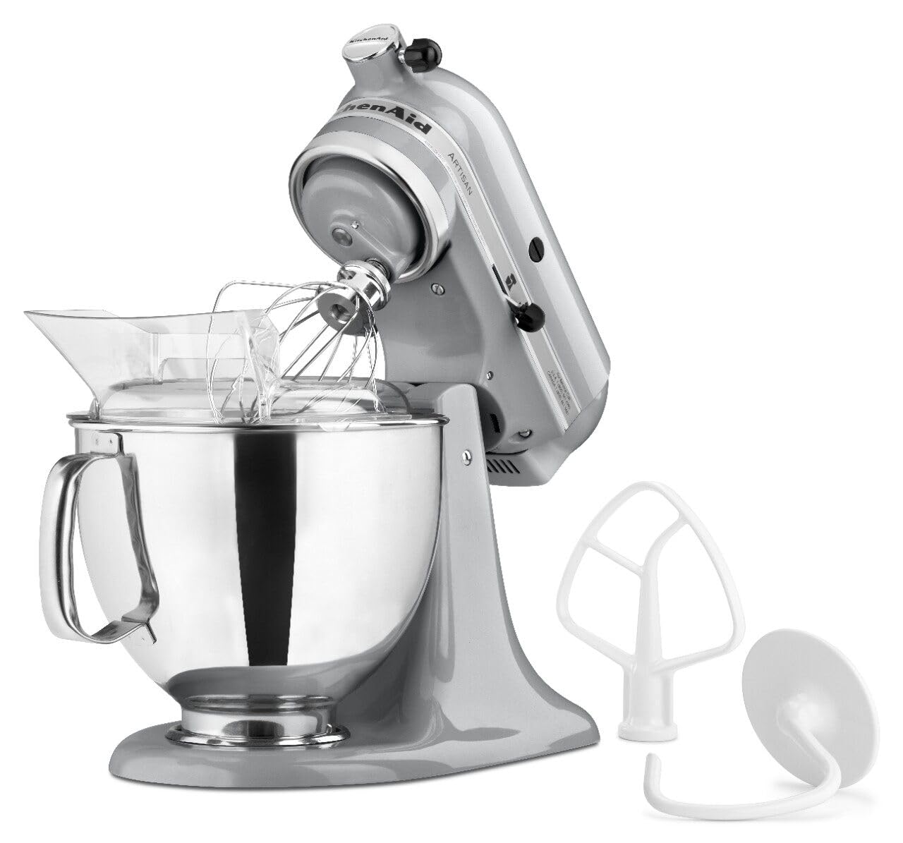 KitchenAid Artisan Series 5 Quart Tilt Head Stand Mixer with Pouring Shield KSM150PS, Dried Rose