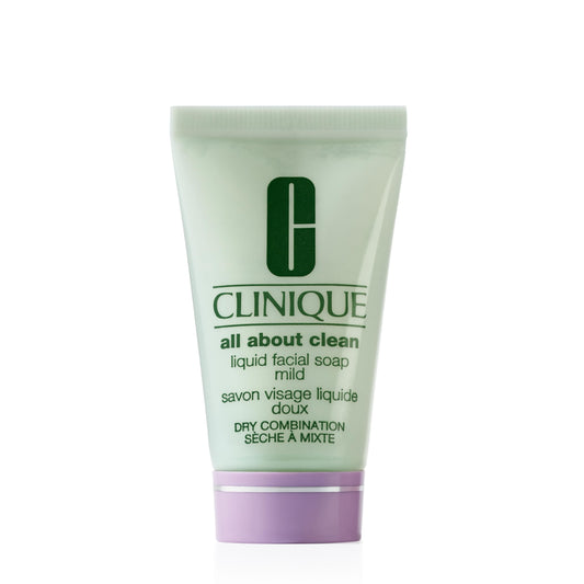 Clinique 3-Step All About Clean Liquid Gentle Facial Cleanser Soap For Dry Combination Skin | Type 2