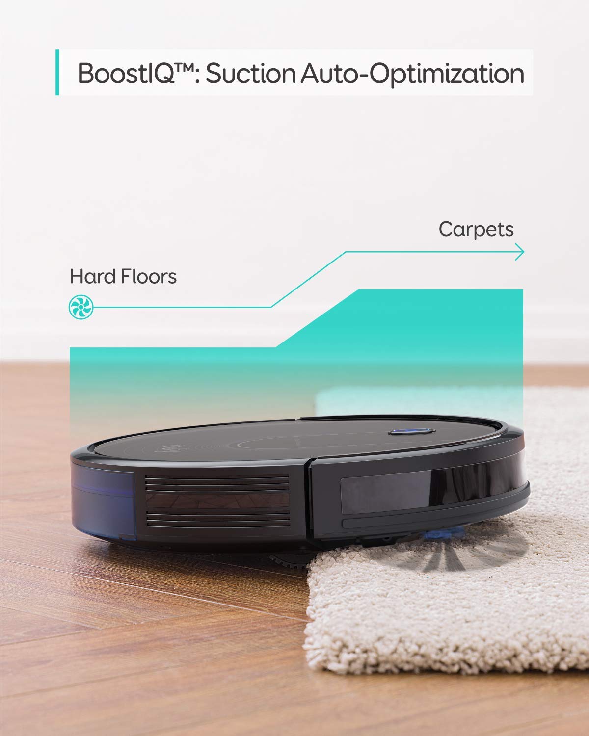eufy Robot Vacuum E25, HydroJet System with Roller Mop, 20,000 Pa Turbo High Suction, All-in-One Robot Vacuum and Mop Combo for Home, Edge-to-Corner Cleaning, Zero-Tangle Design, AI Obstacle Avoidance