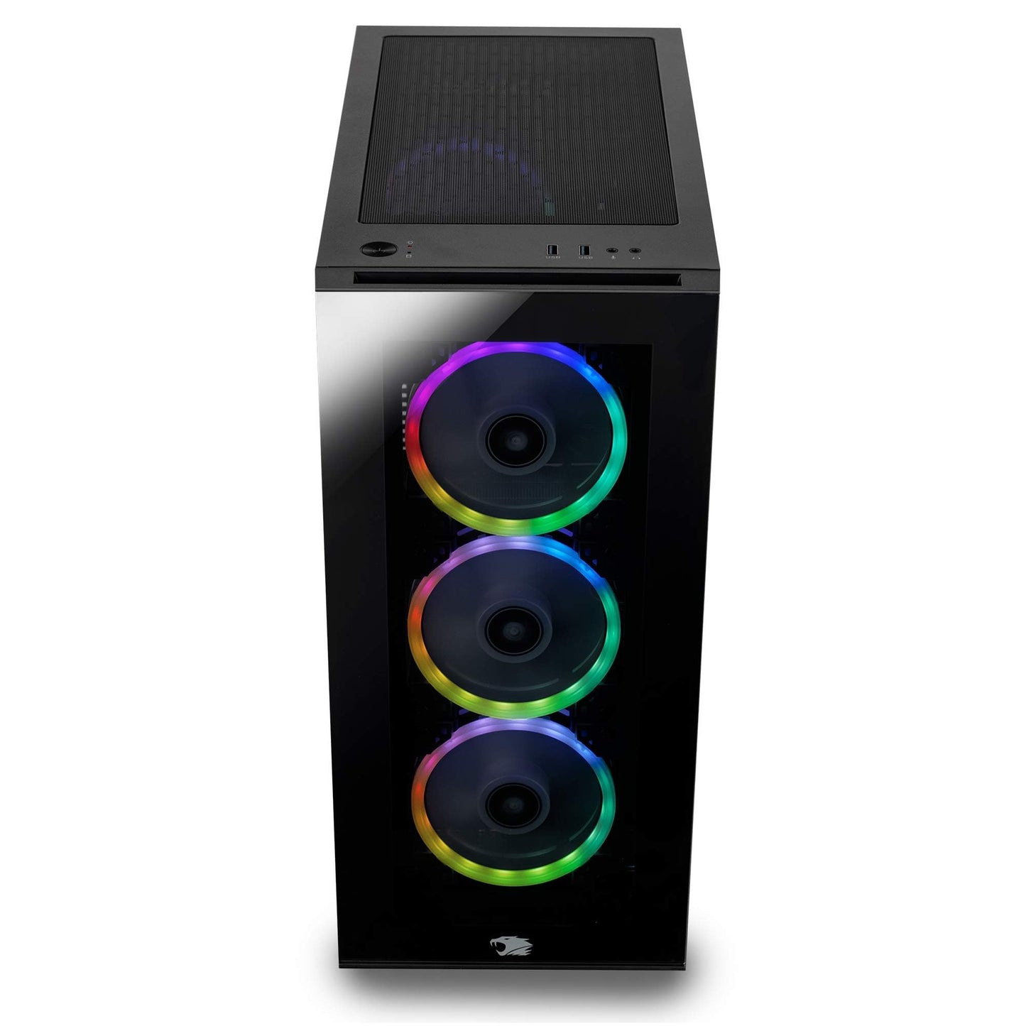 iBUYPOWER Y40 PRO Black Gaming PC Desktop Computer AMD Ryzen 9 7900X CPU, NVIDIA GeForce RTX 5070Ti 16GB GPU, 32GB DDR5 RGB 5200MHz RAM, 2TB NVMe SSD, Windows 11 Home, Keyboard, Mouse - Y40BA9N57T01